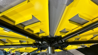 The solution is designed for leveling floors and making float pans last longer.