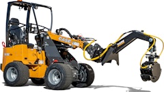 This machine features a lifting height of 108 in., allowing individuals to manage hard-to-reach loads at safe distances.