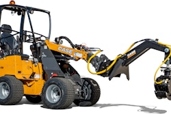 This machine features a lifting height of 108 in., allowing individuals to manage hard-to-reach loads at safe distances.