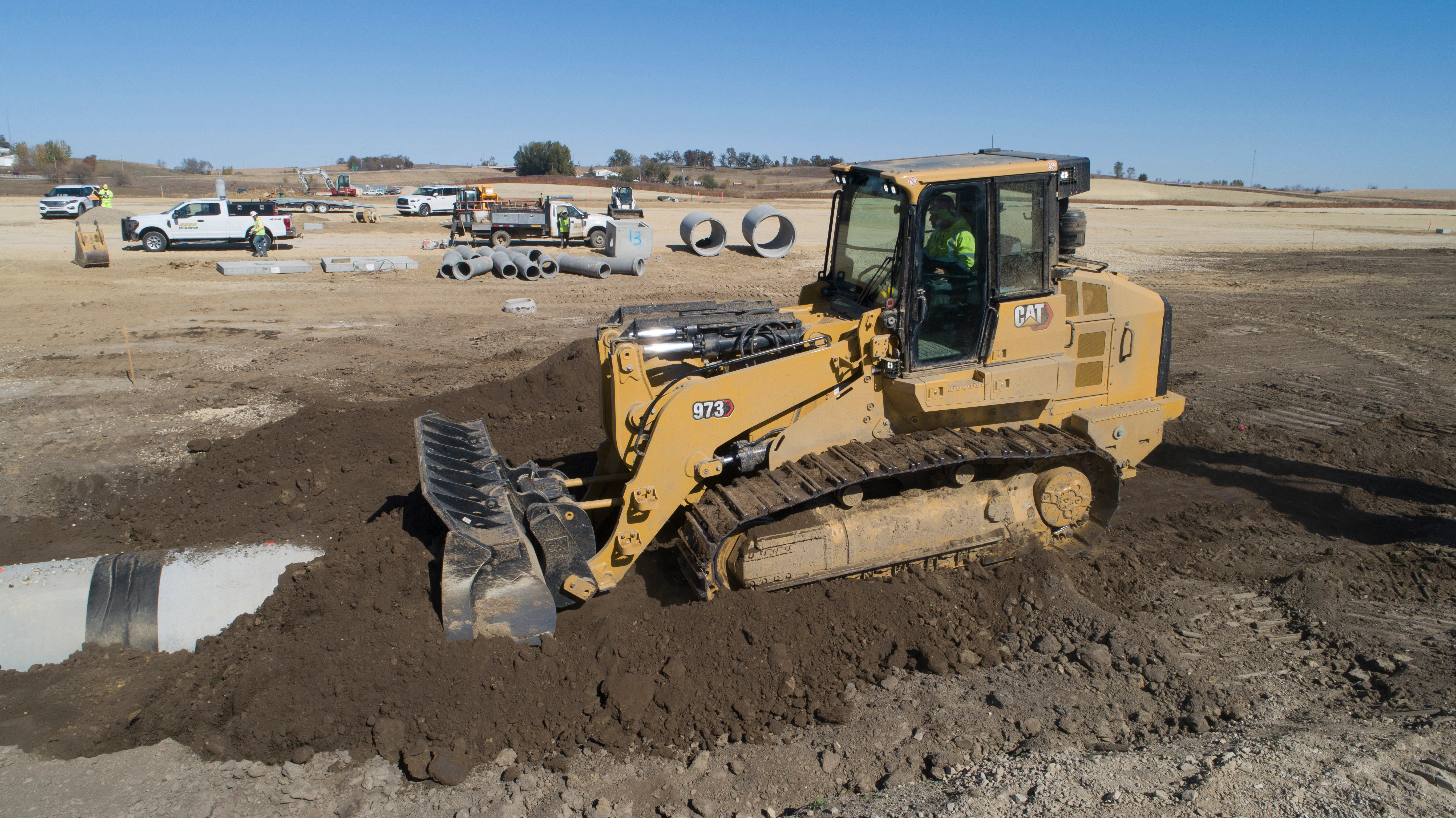 Caterpillar Showcases 973 Track Loader From: Caterpillar - Cat - Vimarsana News