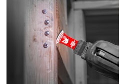 This tool serves as an application-specific carbide blade for wood containing nails, screws and other fasteners.