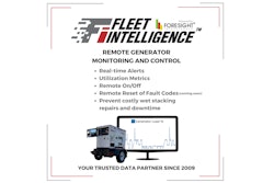 This solution enables operators to activate and deactivate generators from a different location, as well as receive real-time alerts related to performance and utilization.