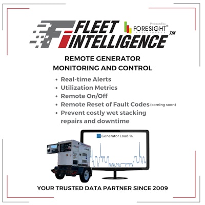 This solution enables operators to activate and deactivate generators from a different location, as well as receive real-time alerts related to performance and utilization.