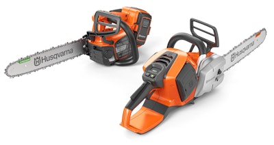 These battery-powered chainsaws offer the power equivalent of a 40cc gas engine.