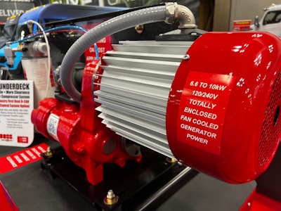 The BOSSAIR 185G features the BOSS BCAN Digital Interface, which uses the J1939 electronic connection in vehicles to communicate between the vehicle and air compressor and power systems.