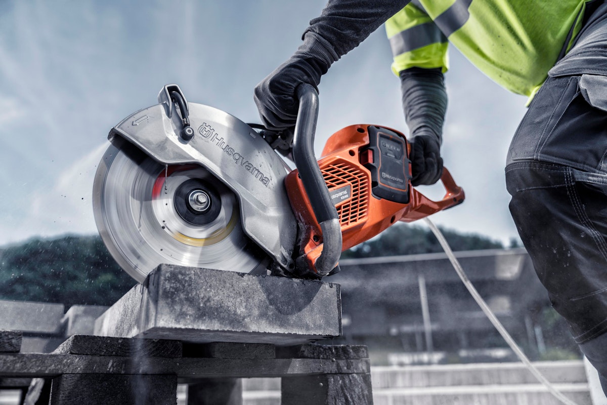 Husqvarna Battery powered K 540i Power Cutter From Husqvarna Construction Products For Construction Pros
