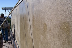 The primary function of MCI-2018 X is to line concrete substrate pores with a hydrophobic layer that reduces the ingress of moisture, chlorides and carbonation, extending the service life of the structure.