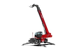 The RTH 10.37 has a lifting height of 120 ft., 5 in. and a maximum lift capacity of 22,700 lbs. for handling heavy loads.