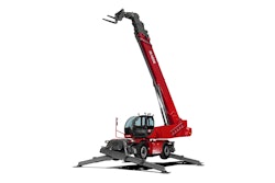 The RTH 10.37 has a lifting height of 120 ft., 5 in. and a maximum lift capacity of 22,700 lbs. for handling heavy loads.