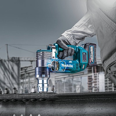 The 40V max XGT Shear Wrench (GTW01) is a cordless fastening solution with 593 ft. lbs. of maximum fastening torque.
