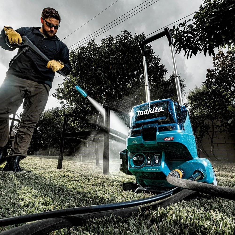 Makita Launches Battery-powered 40V MAX XGT Pressure Washer From