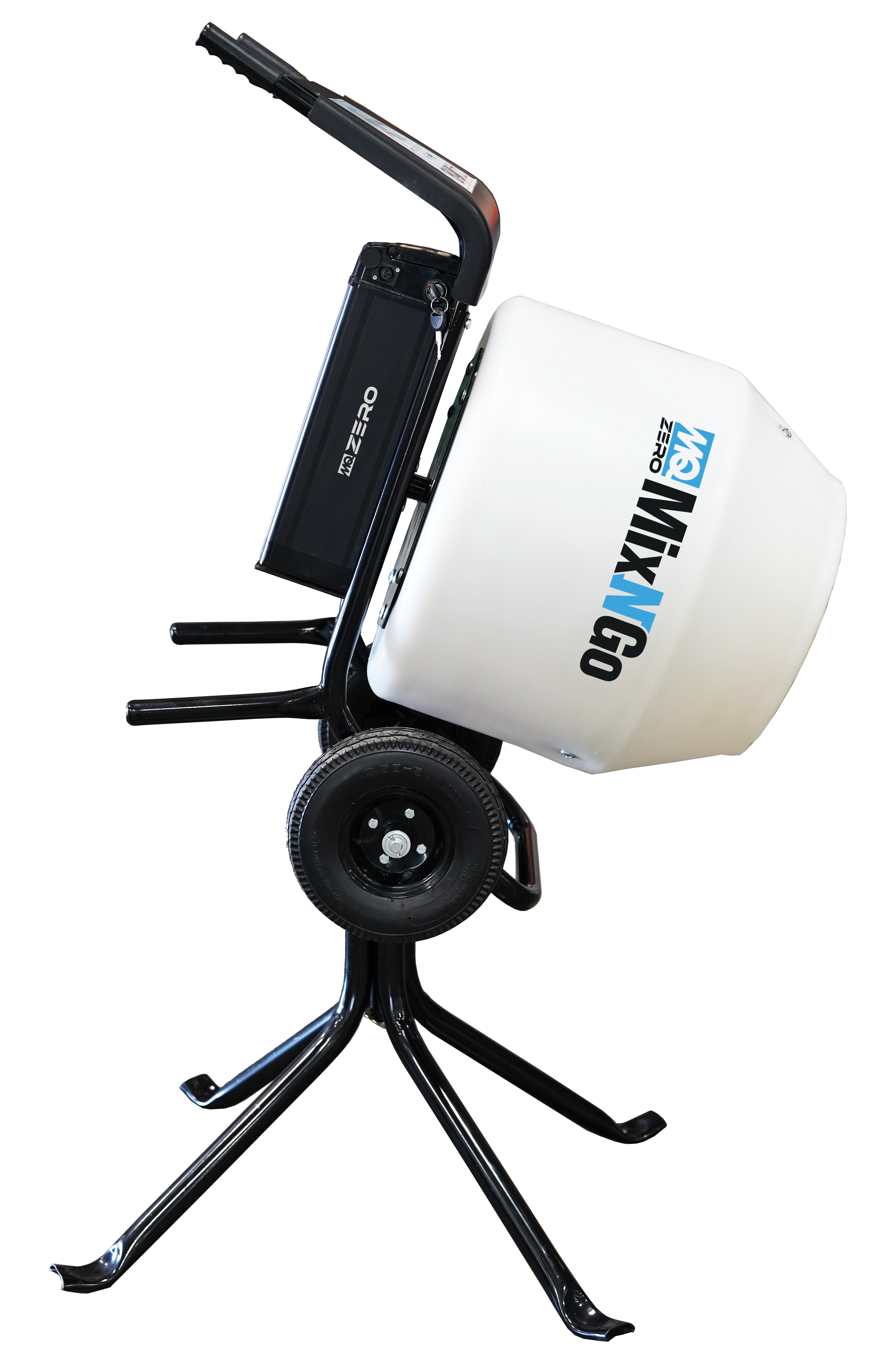 Multiquip Releases Batterypowered MixNGo Concrete Mixer From