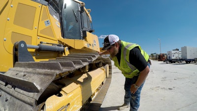 Technicians evaluate equipment, giving contractors a full picture of their machine’s longevity.