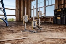 The TOUGHSERIES Construction Jack features a lift capacity of up to 340 lbs. and a lift height of 8-3/4 in.