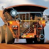 An illustration of ASI Mining’s solutions on a mine truck.