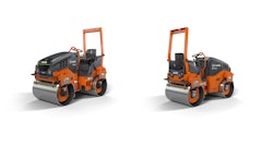 The series includes eight battery-powered tandem rollers in the compact class.