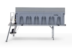 The IceStriker 8000 CM Combi Spreader is fully electric powered with the ability to spread bulk sand and gravel, bulk or bag salt, sand-salt mixes and fertilizers.