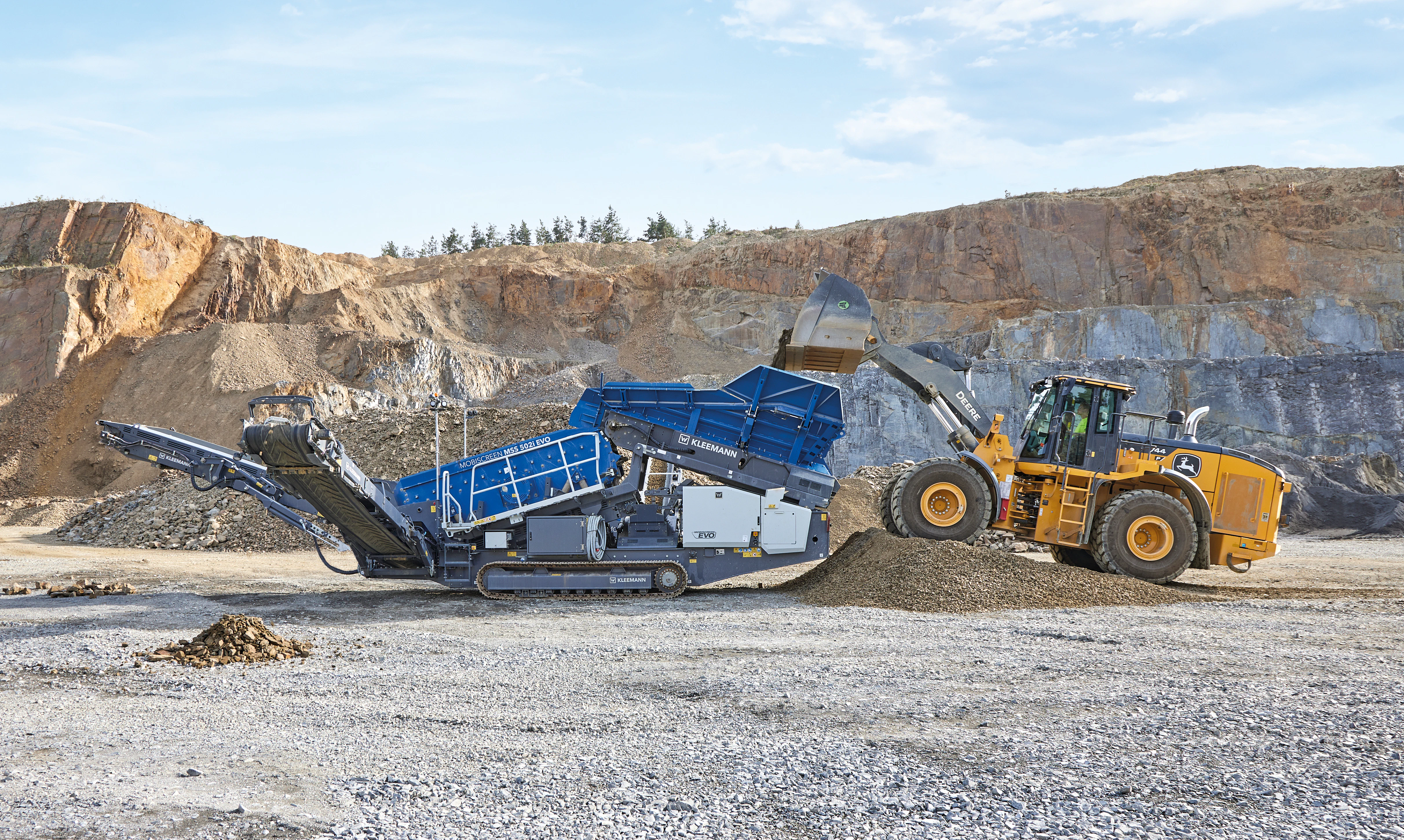 Kleemann Releases MOBISCREEN MSS 502(i) EVO Mobile Scalping Screen From: Wirtgen Group - Vimarsana News