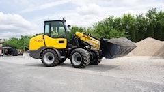 These models have been designed to give operators reach and hinge pin height when loading or moving materials is required.