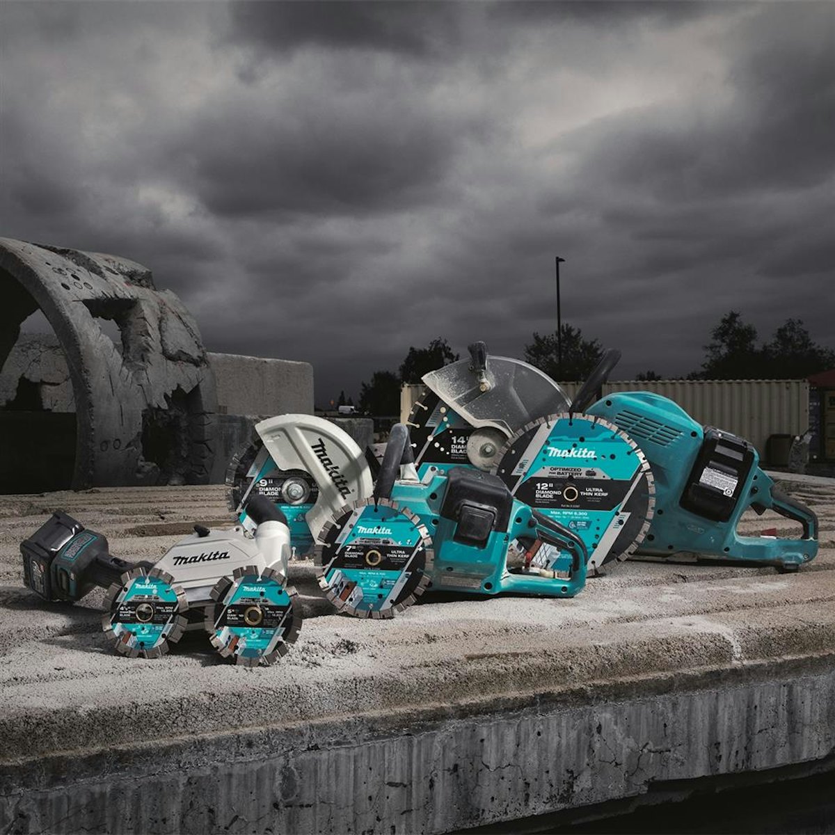 Makita Launches Diamond Blades for Grinders and Power Cutters From Makita USA Inc. For Construction Pros