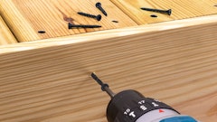 Deck-Drive DSV Wood screws with the black Quik Guard coating come in #8 and #10 sizes and three lengths for hand-drive applications.