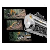 The BL2/S/EX can mulch vegetation, shrubs and trees up to 6 in. in diameter.