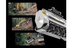 The BL2/S/EX can mulch vegetation, shrubs and trees up to 6 in. in diameter.