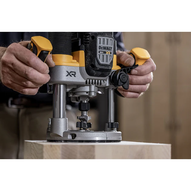 D Handls Router DEWALT Releases 20V MAX Cordless Plunge Router From: DEWALT | For ...