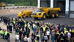 In South Korea, an investment of $7.8 million is for a new battery pack production facility, and in Sweden $32.7 million has been used to advance electromobility for articulated haulers.