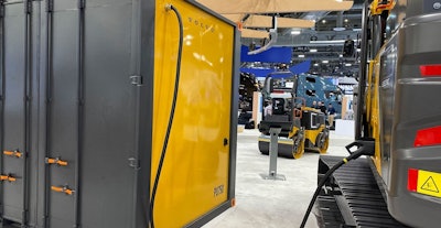 The new products are the PU750 (capable of supporting three to four mid-size machines) and the PU130 (towable charging solution).