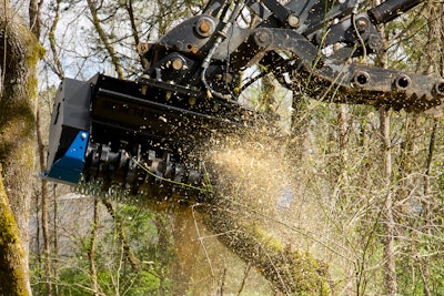 Blue Diamond Excavator Mulcher 1