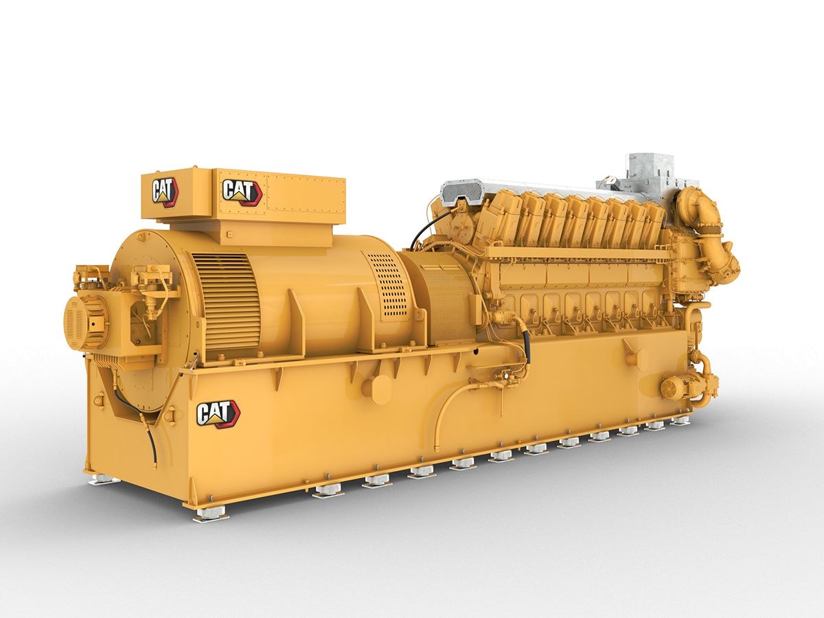 Caterpillar Expands Hydrogen Capabilities with Cat CG260 Gas Generator Sets