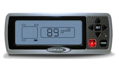 Doran 360OTR tire monitoring systems include visual and audible alerts for low inflation pressure, rapid deflation events and high tire temperatures.