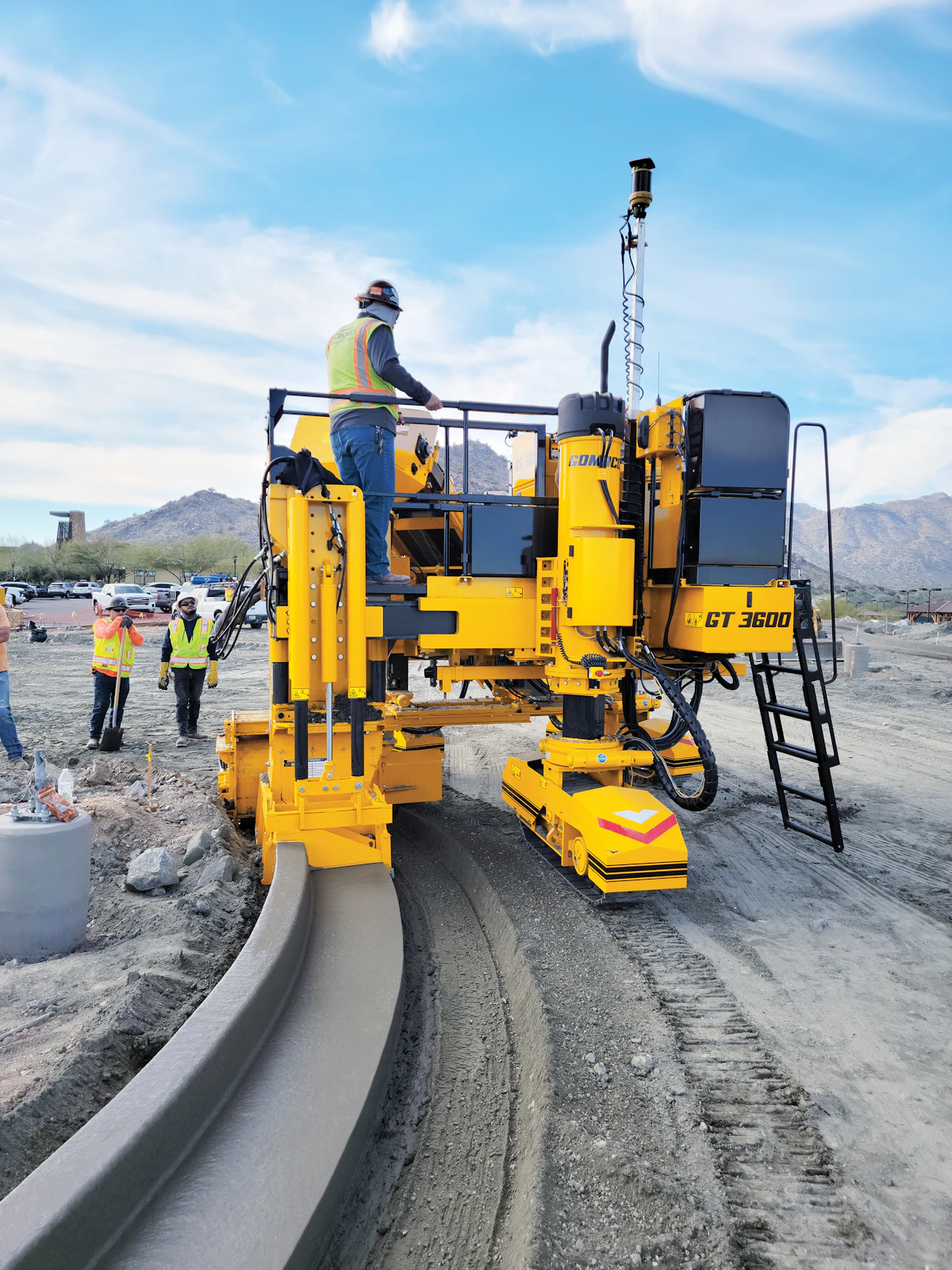 Machine Control System Construction Machine Control in Concrete Applications | For Construction Pros