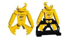 The M7 weighs 1,400 lbs. and features a 27-in. jaw opening with a 19-in. jaw depth.