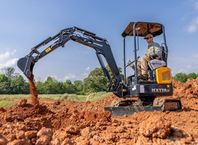 With these four new machines, the Hyundai HX-A series compact excavator line now includes eight models.