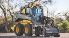 The 334 P-Tier is equipped with a new one-piece cab design, technology features and 118 hp of operating power.