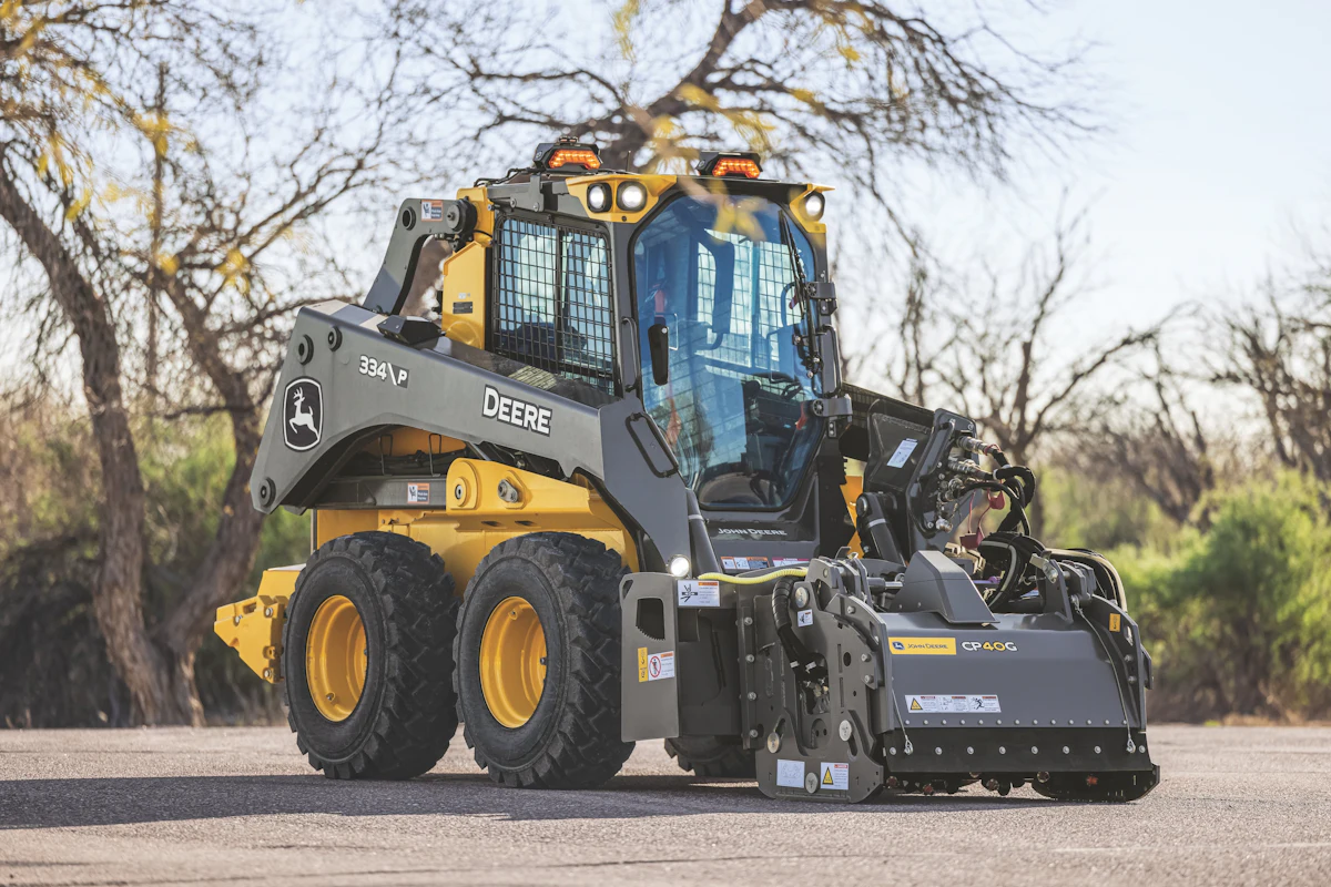 John Deere 334 P-Tier Skid Steer From: John Deere | For Construction Pros