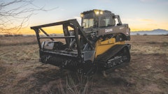 Equipped with a 114.7-hp Yanmar engine, the 335 P-Tier features a new one-piece cab design and operating power.