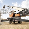 The R11100 has a capacity of 13,000 lbs. and a maximum reach height of 97 ft.