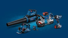 The new products include an 18V deep cut band saw, planer, impact wrench and blower.