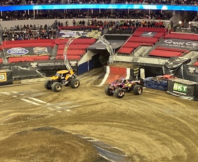 DIGatron prepares to start during the race event.