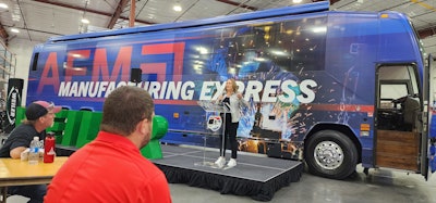 “For us, it's the first time we've done any sort of really large-scale grassroots campaign like this. And we've been around for over 130 years,” said Megan Tanel, president of AEM.