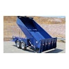 The 3D-12 can serve as both a drop-deck and dump trailer, offering versatile applications for businesses.