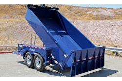The 3D-12 can serve as both a drop-deck and dump trailer, offering versatile applications for businesses.