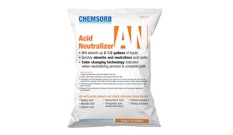 Each 10-lb. bag of Chemsorb Acid Neutralizer can neutralize and absorb up to 2.5 gal of fluid.
