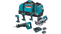 The kits offer users a combination of tools for drilling, driving, fastening and cutting.