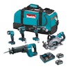 The kits offer users a combination of tools for drilling, driving, fastening and cutting.