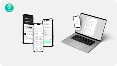 When the user puts on the equipment, the chip reads the information (using near-field data technology) and saves it for future use.