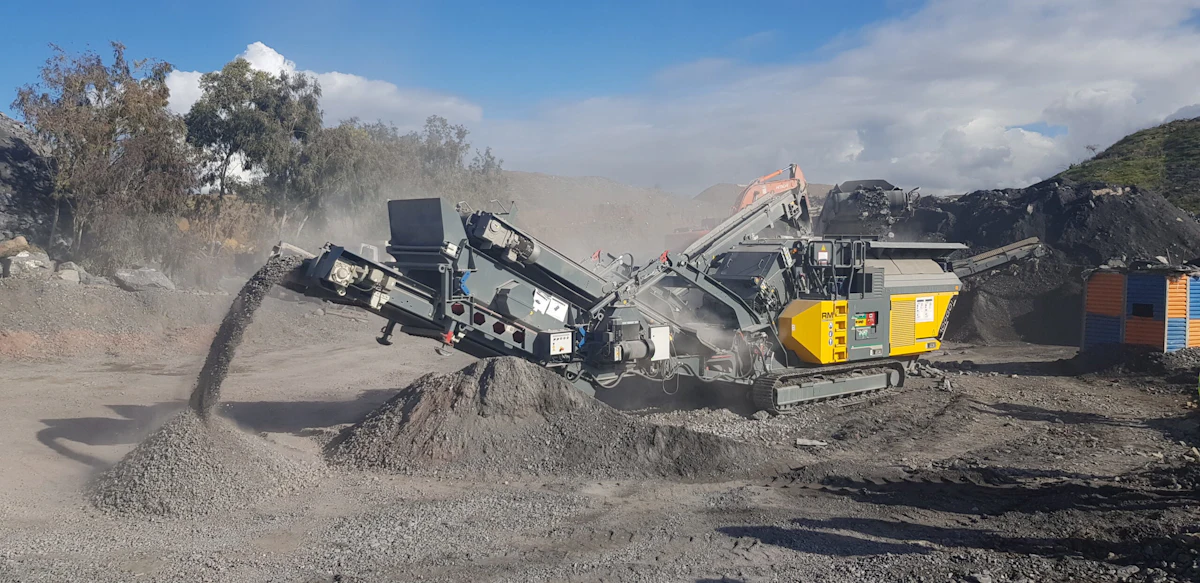 Thompson Equipment Showcases RUBBLE MASTER Mobile Impact Crushers From ...